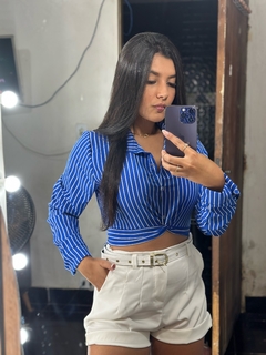 Imagem do Cropped camisa Bea