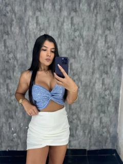 Cropped Paete Raquel - comprar online