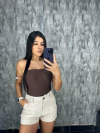 shorts linho Gabs