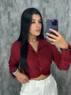Cropped Camisa Bea
