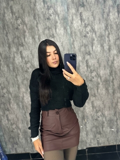 Cropped tricô - Jujuba Moodas