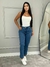 MOM JEANS | BORDADA - LS MODA FEMININA