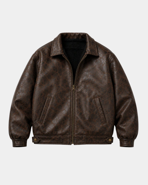 Chaqueta Heritage Jersey Ecocuero c/piel
