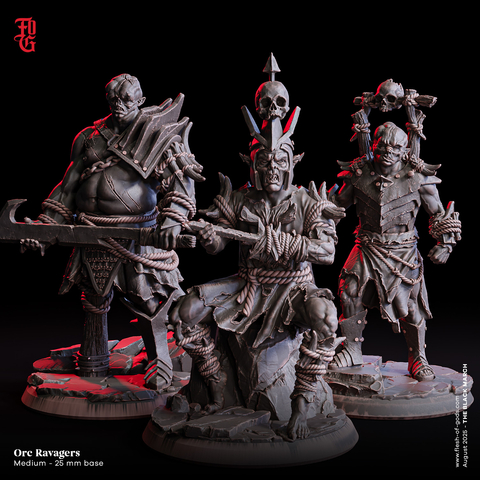 Kit Orc (3 miniaturas) - comprar online