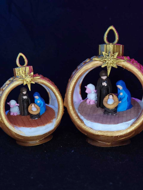 Enfeite bola de Natal - Pequena - comprar online