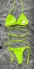 bikini amarilla fluo nike