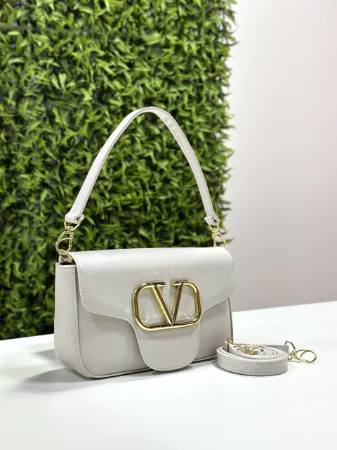 Bolsa inspiração Valentino com duas alças - comprar online