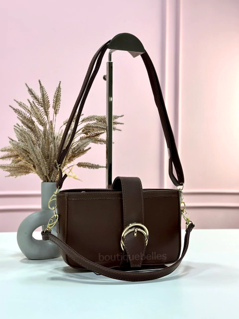 Bolsa fivela com 02 aros + duas alça - Boutique Belles