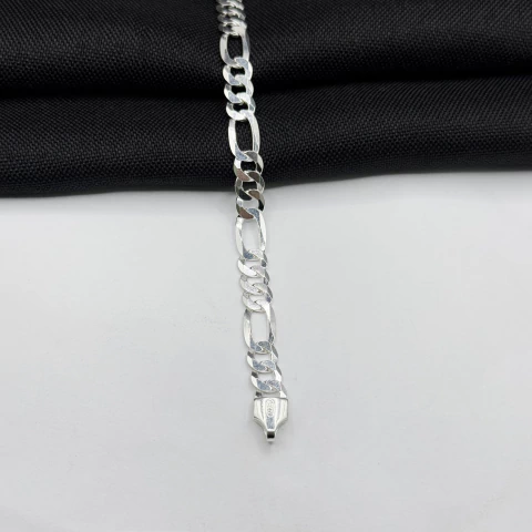 Pulseira 3x1 6mm em Prata 925