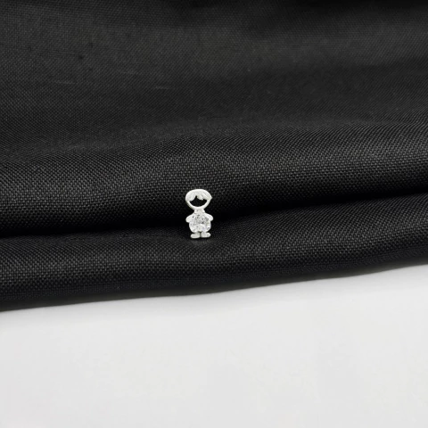 Pingente Menino Zircônia Em Prata 925