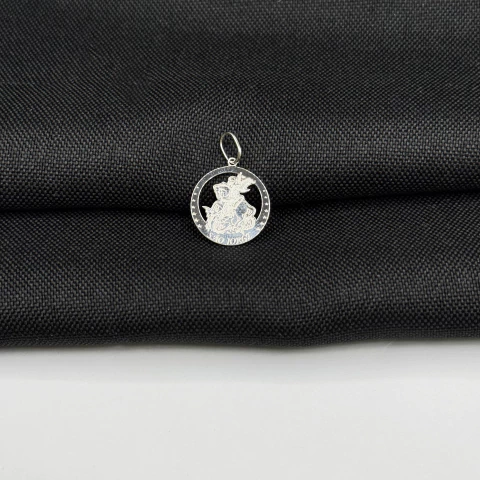 Pingente São Jorge em Prata 925