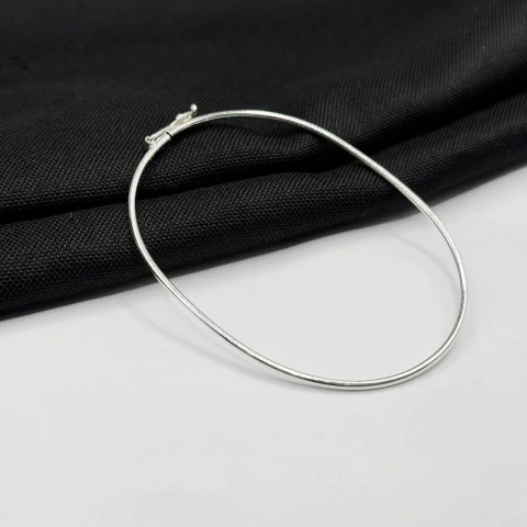 Bracelete Fio Redondo em Prata 925