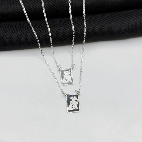 Escapulário São Jorge em Prata 925