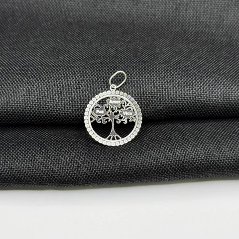 Pingente árvore da vida em prata 925