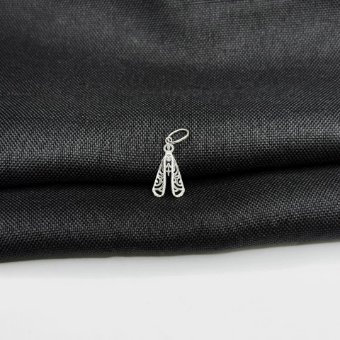 Pingente Nossa Senhora Aparecida em Prata 925