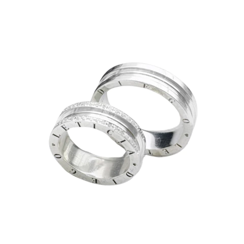 Aliança 10mm em prata 950