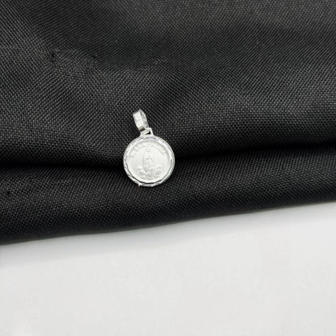 Pingente Nossa Senhora de Fátima em Prata 925