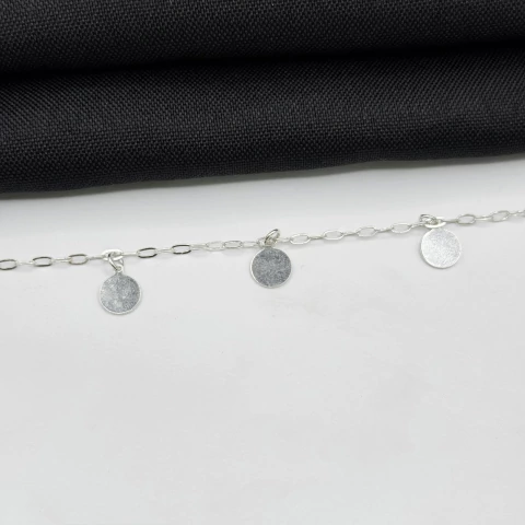 Pulseira ciganinha em prata 925