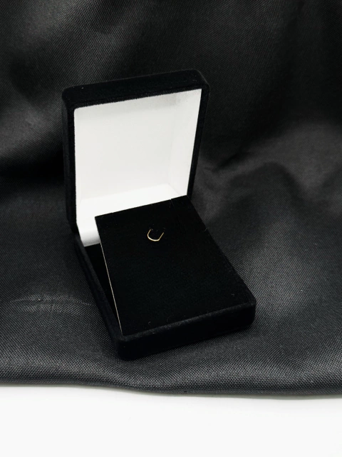 Caixinha presente M Veludo preto