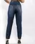 Calça Jeans Mom Feminina Cintura Alta 101vibes 100% Algodão