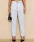 CALÇA JEANS MOM FEMININA CINTURA ALTA 101VIBES 100% ALGODÃO 00101 ICE - comprar online