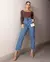Calça Jeans Mom Feminina Cintura Alta Básica sem Elastano