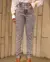 Calça Jeans Mom Feminina Cintura Alta Básica com Elastano - BE GRINGA