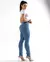 Calça Jeans Mom Feminina Cintura Alta Básica com Elastano - comprar online