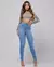 Calça Jeans Skinny Premium Feminina Cintura Alta Básica