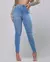 Calça Jeans Skinny Premium Feminina Cintura Alta Básica - BE GRINGA