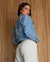 Jaqueta Jeans Feminina Cropped na internet