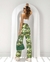 CALÇA JEANS FEMININA WIDE LEG ESTAMPADO VERDE na internet