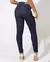 CALÇA JEANS SKINNY FEMININA CINTURA MÉDIA BARRA NO FIO - BE GRINGA