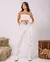 CALÇA ALGODÃO WIDE LEG CARPINTEIRO CARGO ECO OFF WHITE