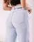 CALÇA JEANS WIDE LEG FEMININA CINTURA ALTA COM CINTO - BE GRINGA
