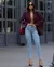 CALÇA JEANS SKINNY HOT FEMININA CINTURA ALTA COM CINTO - BE GRINGA