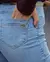 CALÇA JEANS SKINNY HOT FEMININA CINTURA ALTA COM CINTO na internet