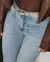 Calça Jeans Skinny Hot Feminina Cintura Alta com Cinto - comprar online