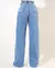 CALÇA JEANS WIDE LEG FEMININA CINTURA ALTA COM ELÁSTICO na internet
