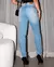 CALÇA JEANS MOM FEMININA CINTURA ALTA COM CINTO - BE GRINGA