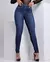 Calça Jeans Skinny Feminina Cintura Média com Cinto Embutido na internet