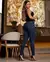 Calça Jeans Skinny Feminina Cintura Média Alfaiataria - comprar online
