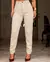 CALÇA SARJA MOM FEMININA CINTURA ALTA COLOR - comprar online