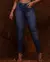 Calça Jeans Skinny Feminina Cintura Média Abertura Traseira Barra - BE GRINGA