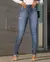 Calça Jeans Skinny Hot Feminina Cintura Alta Abertura Lateral Barra na internet
