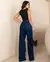 CALÇA JEANS WIDE LEG FEMININA CINTURA ALTA COM CINTO na internet