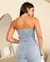 Top Sarja Feminino Listrado com Lastex - comprar online