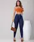 Calça Jeans Skinny Feminina Cintura Alta Detalhe Cós - comprar online