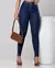 Calça Jeans Skinny Feminina Cintura Alta Detalhe Cós - BE GRINGA