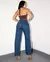 Calça Jeans Straight (reta) Feminina Cintura Alta Básica na internet